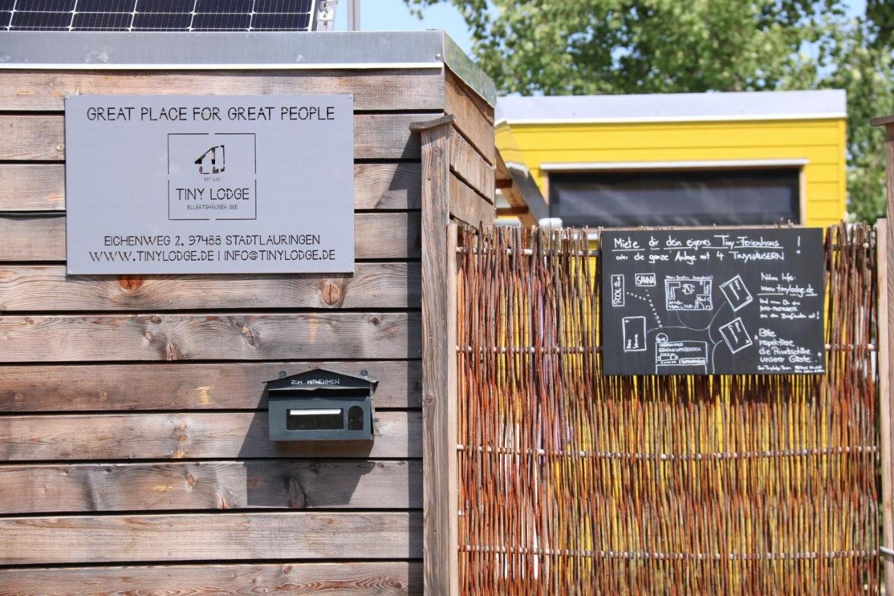 Tinylodge Am Ellertshaeuser See Stadtlauringen Екстериор снимка